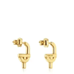 TOUS MANIFESTO Earrings with 18kt gold plating over silver