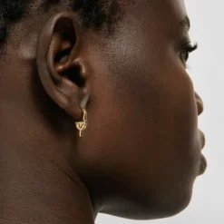 TOUS MANIFESTO Earrings with 18kt gold plating over silver