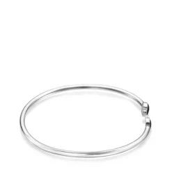 TOUS Mini Onix Bracelet in Silver with Onyx 5,5cm