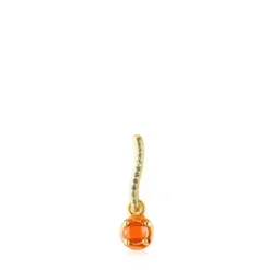 TOUS Vibrant Colors Earring with carnelian and colored enamel