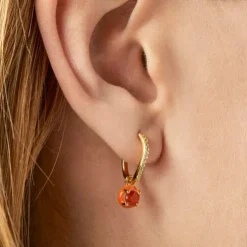 TOUS Vibrant Colors Earring with carnelian and colored enamel