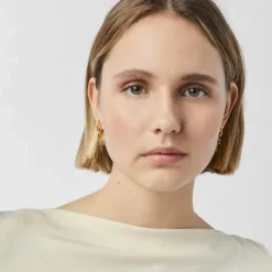 TOUS Vibrant Colors Earring with chalcedony and colored enamel