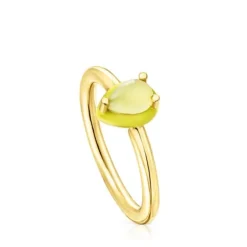 TOUS Vibrant Colors Ring with chalcedony and enamel