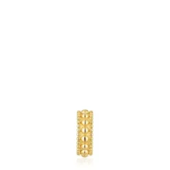 Triple Earcuff with 18kt gold plating over silver Gloss