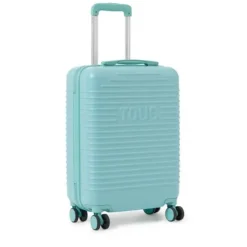 Turquoise suitcase TOUS Travel