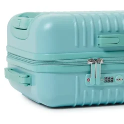 Turquoise suitcase TOUS Travel