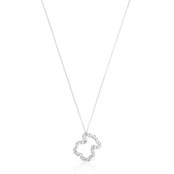 Twisted Necklace with XL bear motif