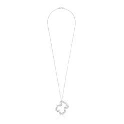 Twisted Necklace with XL bear motif