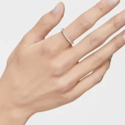 Twisted small silver Ring