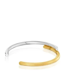 Two-tone Bangle with bear and heart motifs TOUS 1950