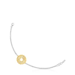 Two-tone chain bracelet Miranda