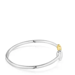 Two-tone heart Bangle My Other Half