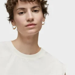 Two-tone Hoop earrings with bear motif TOUS 1950