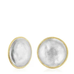 Two-tone Luah luna Earrings
