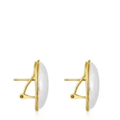 Two-tone Luah luna Earrings