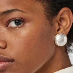 Two-tone Luah luna Earrings