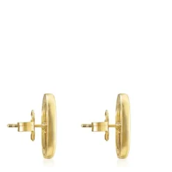 Two-tone Oursin Earrings