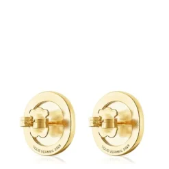 Two-tone Oursin Earrings