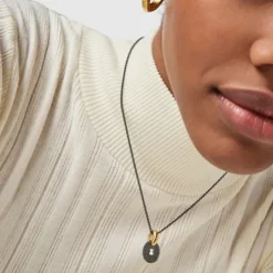 Two-tone Oursin Necklace