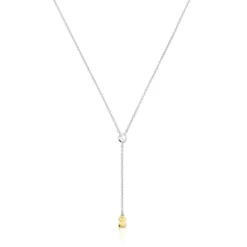 Two-tone TOUS Joy Bits necklace with bear
