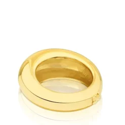 Vermeil Silver TOUS Warm Ring 1cm.