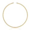 Vermeil TOUS Hold Choker 42cm.
