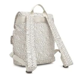 White Backpack Kaos Mini Puffy Soft