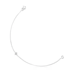 White Gold and Diamonds Les Classiques cross Bracelet