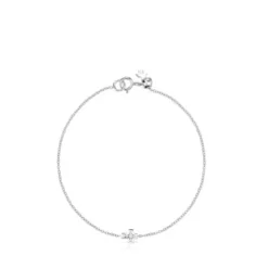 White Gold and Diamonds Les Classiques cross Bracelet