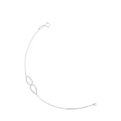 White Gold Happy Moments Bracelet with Diamonds