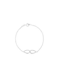 White Gold Happy Moments Bracelet with Diamonds