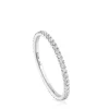 White gold Ring Wedding band with diamond Les Classiques