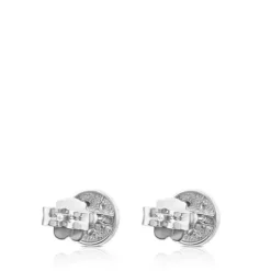White Gold Super Micro Earrings with Diamonds