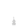 White Gold TOUS Bear Pendant