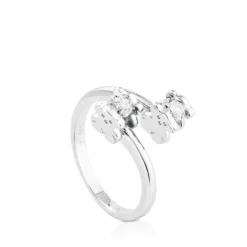 White Gold TOUS Diamonds Ring with Diamond