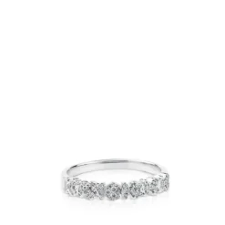 White Gold TOUS Fancy Ring with Diamonds Bear motifs