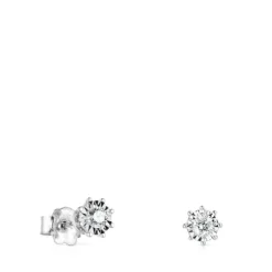 White Gold TOUS Les Classiques Earrings with Diamonds. 0,31ct.