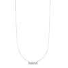 White Gold TOUS Mama Necklace with Diamond