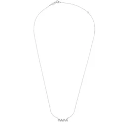 White Gold TOUS Mama Necklace with Diamond