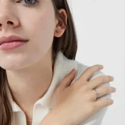White Gold with Diamonds Alecia Ring