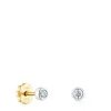 Yellow and White Gold TOUS Diamonds earrings